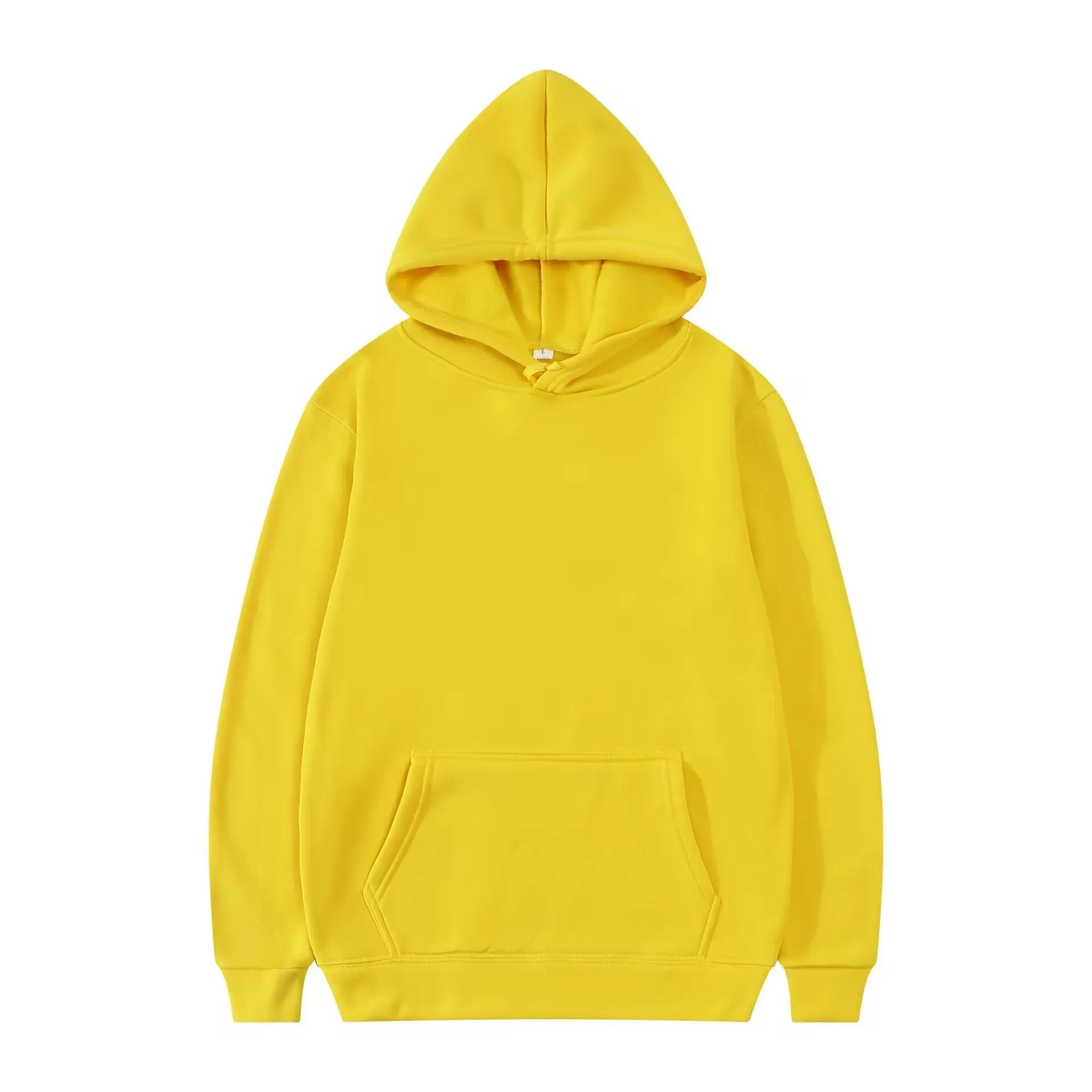 Herren Street Fashion Hoodie, lässiger Sweatshirt, einfarbiger Kapuzenpullover für Männer