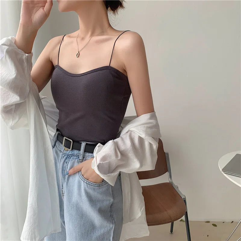 Sommer kurze Neck holder Tank Top Frauen y2k Kleidung schwarz weiß rosa ärmelloses Korsett rücken frei ausgehen Crop Tops Sexys Frauen