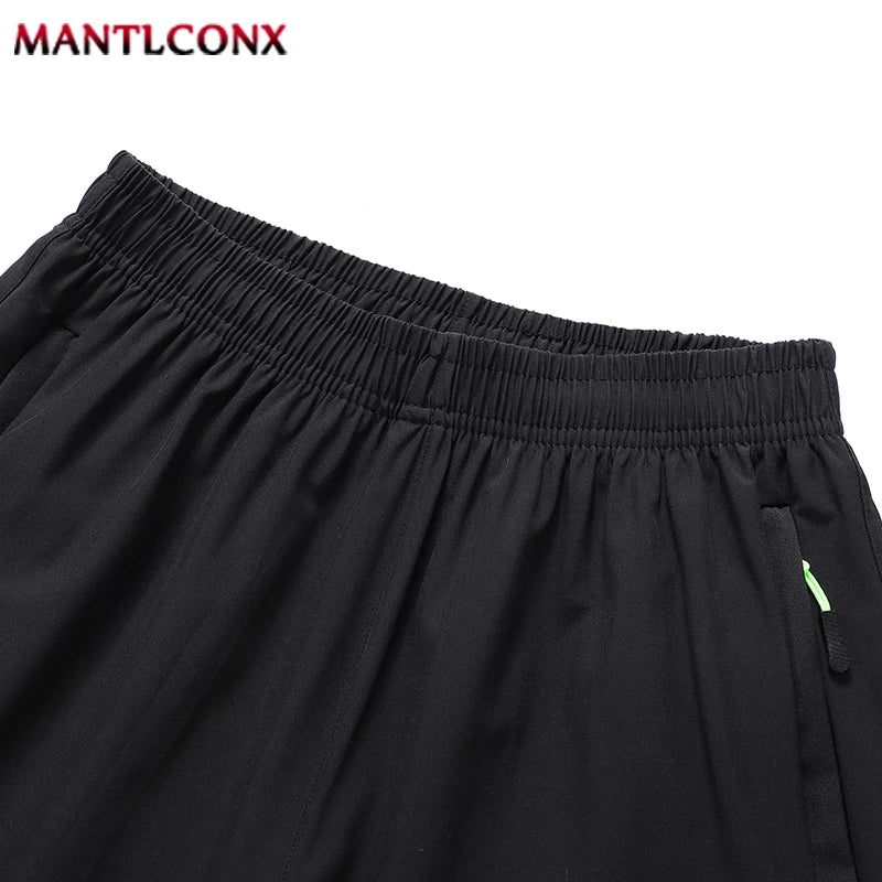 Quick Dry Shorts Männer Sommer Dünne Kurze Hosen Laufsport Bottom Gym Fitness Strand Zipper Tasche Lose Kurze Jogginghose Männer