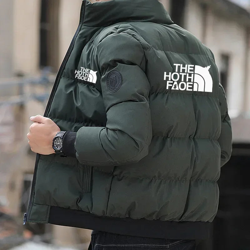 Modische dicke Jacke für Herren, neuer warmer und wasserdichter Parkamantel für Herbst und Winter, lässige und modische Jacke für mich