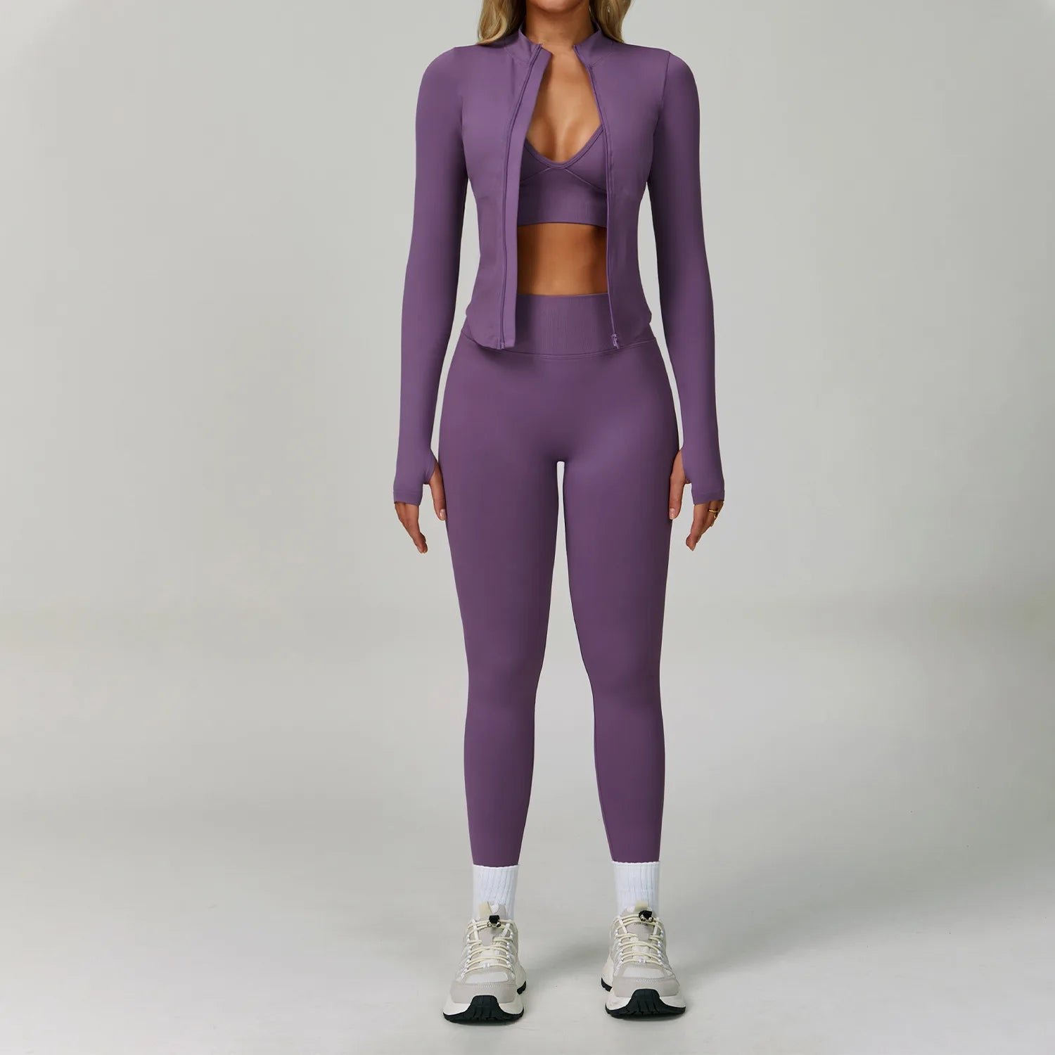 2/3PCS Nahtlose Sport Yoga Set frauen Atmungsaktive Hohe Taille Fitness Sportwear Frauen Sport unterwäsche Set Gym workout Kleidung