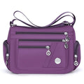 New style neutral nylon fabric ladies' handbag Oxford cloth shoulder strap crossbody bag travel bag multi-compartment casual bag