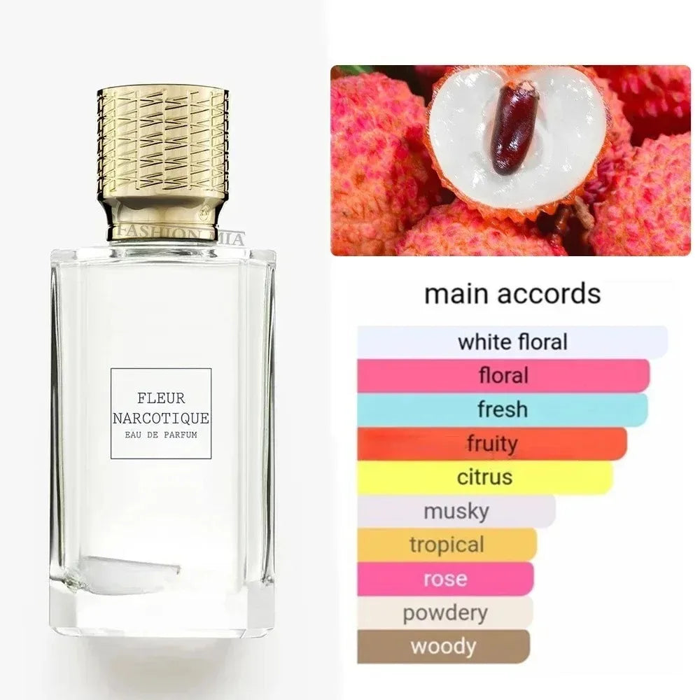 100 ml Luxusmarke „Enchantment of Blue“, schützender Talisman-Blume, Unisex, langlebig, holzig, floraler Pheromon-Köln-Duft