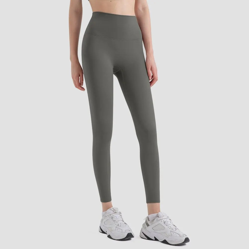 Frauen Sport Leggings Fitness mit hoher Taille nackt Gefühl Push-up-Yoga-Hose Fitness Mädchen Strumpfhosen