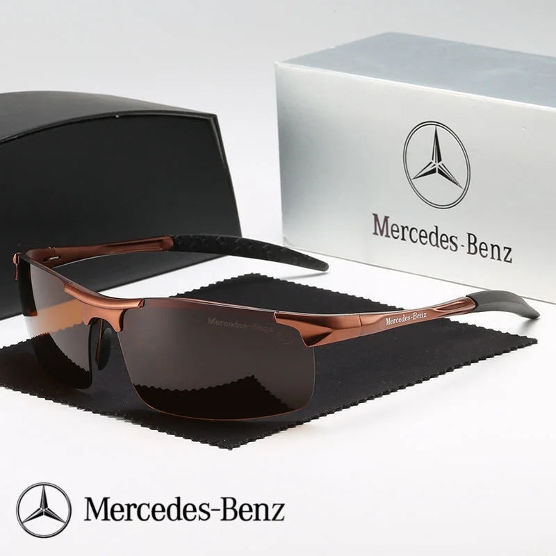 Mercedes Benz E B A C S V Class GLB GLC GLE GLS AMG SLC SLK CLS Car HighEnd Anti Glare Driver Goggles Pilot Polarized Sunglasses